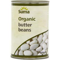 Suma Butter Beans - Organic| 400 g |(10 PACK)