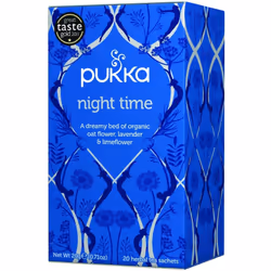 Pukka Herbs Herbal Night Time Tea, 20 Tea Bags (Pack Of 6)