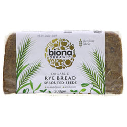 Biona Rye Bread - Vitality 500g ( pack of 6 )