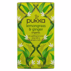 Pukka Lemongrass and Ginger 20 bags ( pack of 4 )