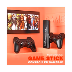 Video Game Stick 4K GD10 Console 2.4G Double Wireless Controller 40000 Games 128GB Retro Games for TV Boy Christmas Gift