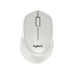 LOGITECH M330 Silent Plus Wireless Optical Mouse - White