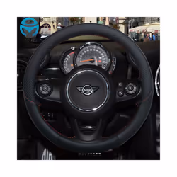 Leather Car Steering Wheel Cover for MINI Cooper R56 Clubman Countryman