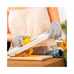 Fishing Anti Cut Gloves GMG Non-slip HPPE EN388 ANSI Anti-cut Level 5 - Yellow