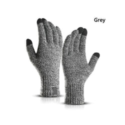 Children Kids Winter Snow Warm Gloves Boy Girls Ski Snowboard Windproof - grey-1
