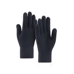 2pcs Winter Men Women Gloves Touchscreen Cold Waterproof Motorcycle Cycle - xL, Non Waterproof Black