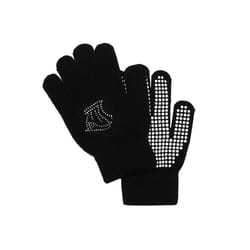 1 Pair Children Gloves Non-slip Rubber Winter Warm Stretch Gloves Boys - S, B