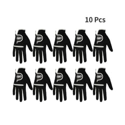 1 Pcs Men's Golf Glove Left Hand Right Hand Micro Soft Fiber Breathable - Size 27-xxL, 10 pcs Right Hand