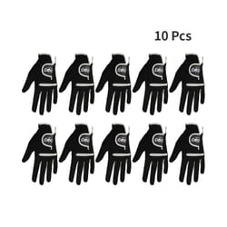 1 Pcs Men's Golf Glove Left Hand Right Hand Micro Soft Fiber Breathable - Size 26-xL, 10 pcs Left Hand
