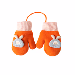 Cartoon Warm Mittens For Baby Snow Gloves For Kids Girls Boys Infant Winter - G