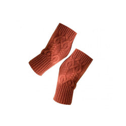 Winter Girl Knitted Gloves Keep Warm Full-finger Durable Various Colors - 7