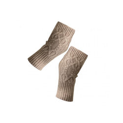 Winter Girl Knitted Gloves Keep Warm Full-finger Durable Various Colors - 5