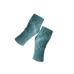 Winter Girl Knitted Gloves Keep Warm Full-finger Durable Various Colors - 4