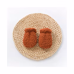 Newborn Mittens Fleece Winter Gloves For Kids Full Finger Hand Warmer - 4
