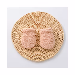 Newborn Mittens Fleece Winter Gloves For Kids Full Finger Hand Warmer - 2