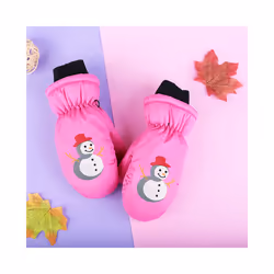Kids Winter Warm Gloves Windproof for Children Boys Girls Outdoor Gloves - 7