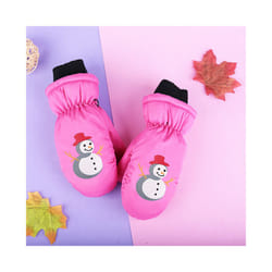 Kids Winter Warm Gloves Windproof for Children Boys Girls Outdoor Gloves - 7