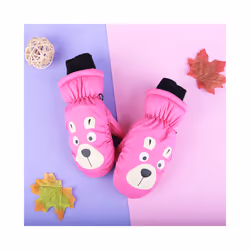 Kids Winter Warm Gloves Windproof for Children Boys Girls Outdoor Gloves - 20