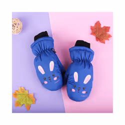 Kids Winter Warm Gloves Windproof for Children Boys Girls Outdoor Gloves - 11