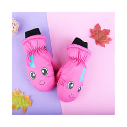 Kids Winter Warm Gloves Windproof for Children Boys Girls Outdoor Gloves - 16