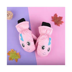 Kids Winter Warm Gloves Windproof for Children Boys Girls Outdoor Gloves - 14
