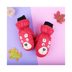 Kids Winter Warm Gloves Windproof for Children Boys Girls Outdoor Gloves - 21