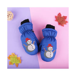 Kids Winter Warm Gloves Windproof for Children Boys Girls Outdoor Gloves - 6