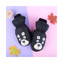 Kids Winter Warm Gloves Windproof for Children Boys Girls Outdoor Gloves - 5
