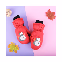 Kids Winter Warm Gloves Windproof for Children Boys Girls Outdoor Gloves - 5