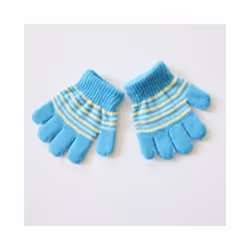 1-5 Years Old Kids Gloves Winter Warm Open-palm Knitted Gloves For Girls - 7