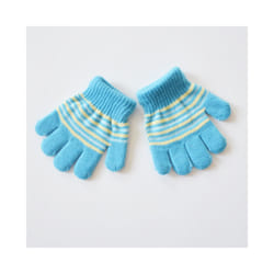 1-5 Years Old Kids Gloves Winter Warm Open-palm Knitted Gloves For Girls - 7