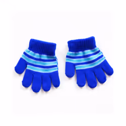 1-5 Years Old Kids Gloves Winter Warm Open-palm Knitted Gloves For Girls - 10