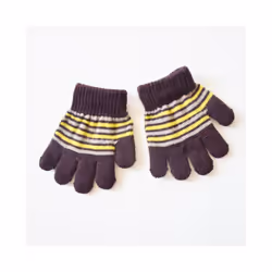1-5 Years Old Kids Gloves Winter Warm Open-palm Knitted Gloves For Girls - 5