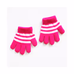 1-5 Years Old Kids Gloves Winter Warm Open-palm Knitted Gloves For Girls - 13