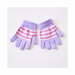 1-5 Years Old Kids Gloves Winter Warm Open-palm Knitted Gloves For Girls - 6