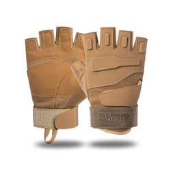 Non-slip Tactical Gloves Airsoft Sport Gloves Half Finger Military Men - xL, A-Khaki