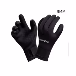 3mm 5mm Neoprene Diving Winter Heated Gloves For Men Women Diver Wetsuit - xxL, 5MM