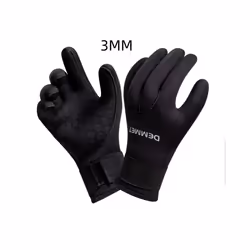 3mm 5mm Neoprene Diving Winter Heated Gloves For Men Women Diver Wetsuit - xL, 3MM