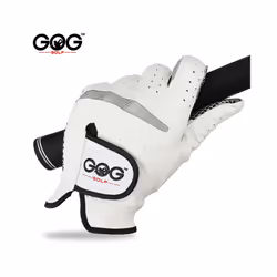 6 PCS Golf Gloves Men's Golf Glove Soft Breathable Pure Sheepskin Genuine - 22 Small, Worn on Left hand