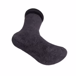 Mens Merino Wool Socks Plain Mid Calf Crew Thick Thermal Warm Socks For - xxL 44 46 EU Size, 2303Grey