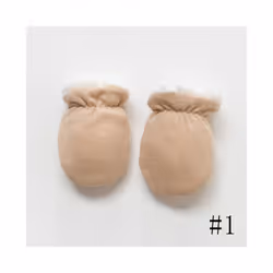Newborn Gloves Winter Baby Anti-Grab Mittens Full Finger Boys Girls Thicken - 1