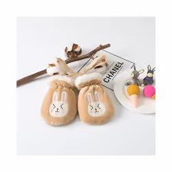 Kids Gloves Winter Baby Full Finger Mittens Thicken Infant Anti-Grab Gloves - Rabbit