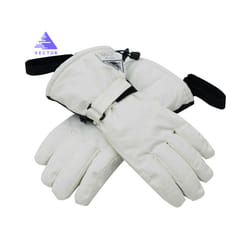 Ski Gloves Women Warm Winter Waterproof Skiing Snowboard Gloves Snowmobile - xL, White