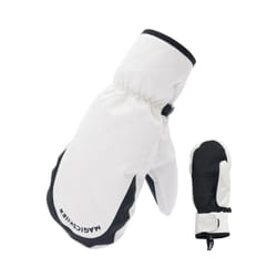 Ski Gloves Women Warm Winter Waterproof Skiing Snowboard Gloves Snowmobile - M, Gold