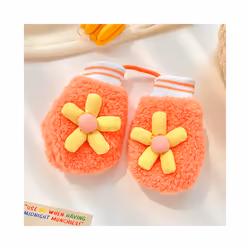 ) 0-10 Years Old Winter Children Girls Soft Half Finger Cover Animal Warm - 0-8 years old, c2945-D2 (0-4 Years