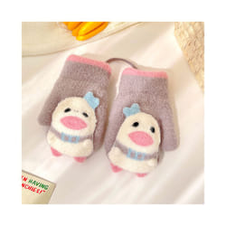 ) 0-10 Years Old Winter Children Girls Soft Half Finger Cover Animal Warm - 0-8 years old, c2945-A1 (0-4 Years
