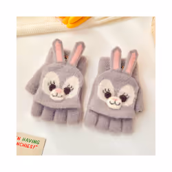 ) 0-10 Years Old Winter Children Girls Soft Half Finger Cover Animal Warm - 0-8 years old, c2945-H4 (0-4 Years