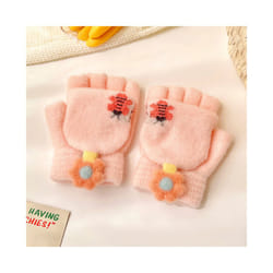 ) 0-10 Years Old Winter Children Girls Soft Half Finger Cover Animal Warm - 0-8 years old, c2945-J2 (0-4 Years