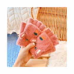 ) 0-8 Old Years Winter Children Girls Soft Half Finger Cover Animal Warm - 0-10 Year old, 2325-A5(3-8 years