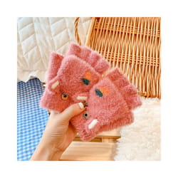 ) 0-8 Old Years Winter Children Girls Soft Half Finger Cover Animal Warm - 0-10 Year old, 2325-A5(3-8 years
